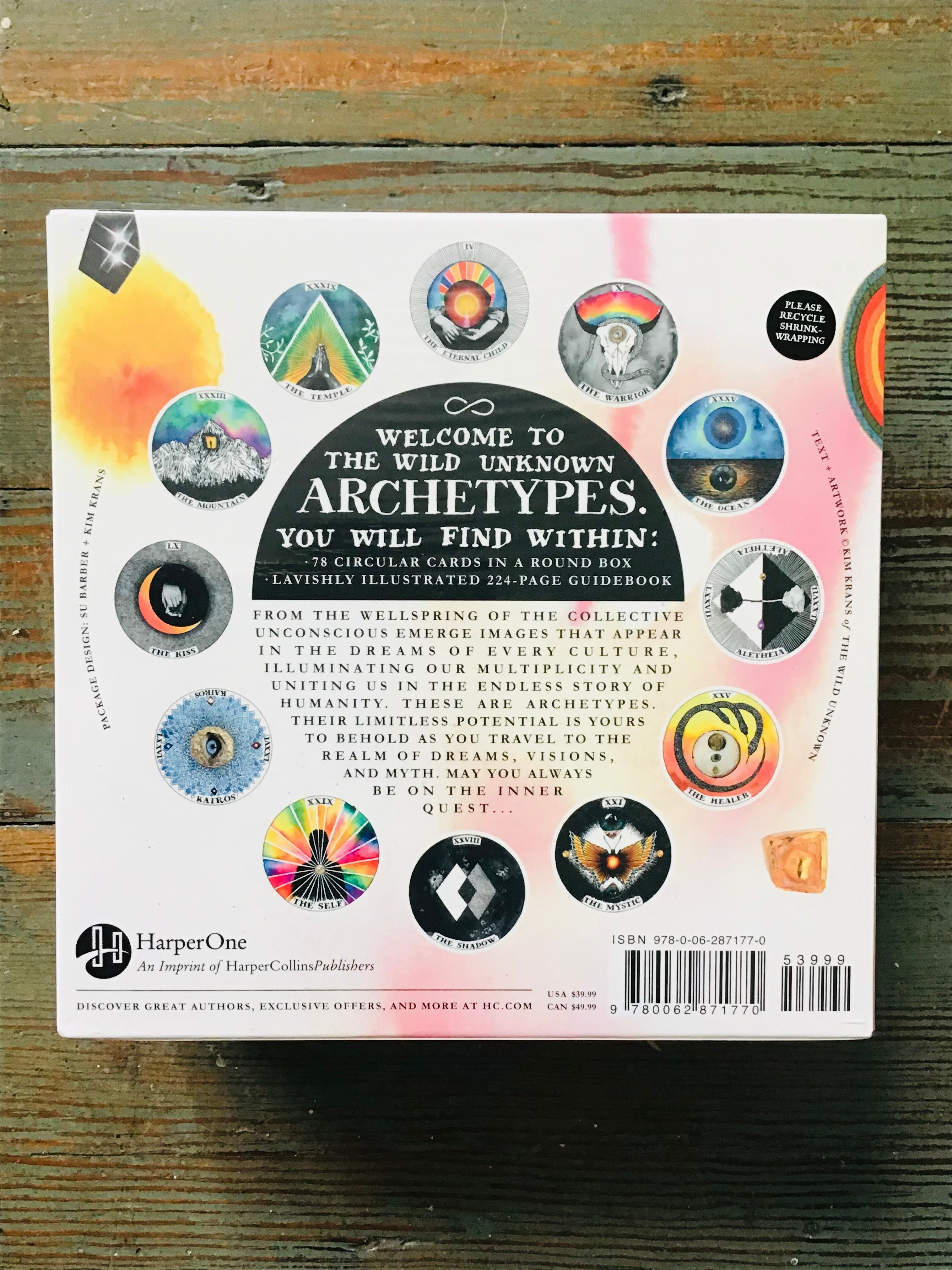 The Wild Unknown ARCHETYPES Deck & Guidebook